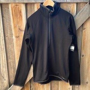 Eddie Bauer Black Quarter-Zip